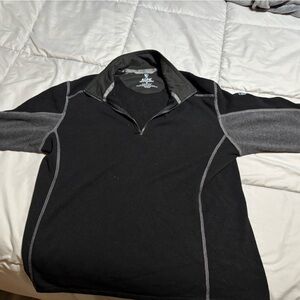 Kuhl quarter zip up sweater.